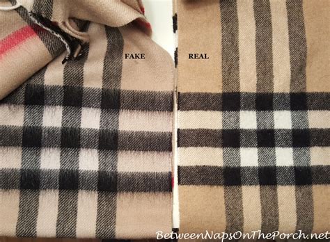 fake burberry her|burberry scarf vs real.